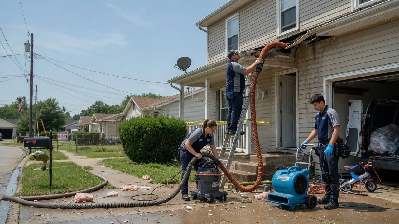 Water Damage Restoration in Alexander, IL near me